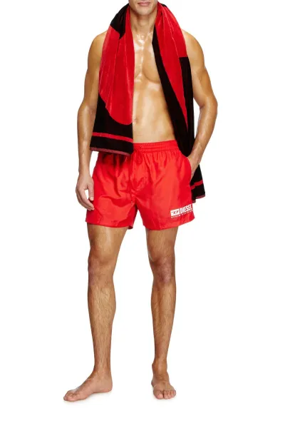 Plavky Diesel Ken-37-D-Box Boxer-Shorts Red
