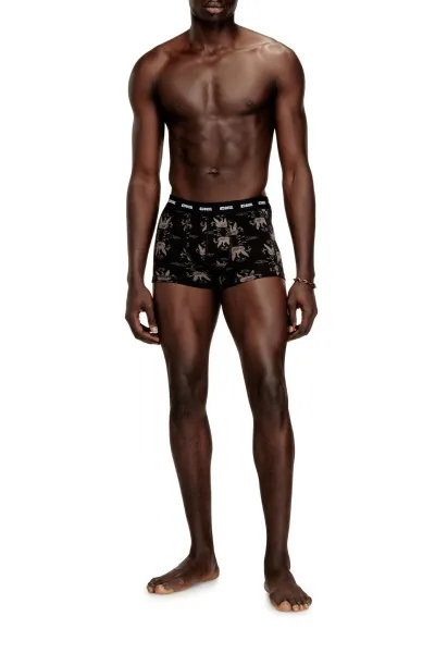 Spodná Bielizeň Diesel Damien-Utlt-3Pack Boxer-Shorts Black