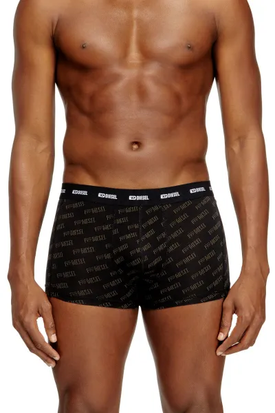 Spodná Bielizeň Diesel Damien-Utlt-3Pack Boxer-Shorts Black