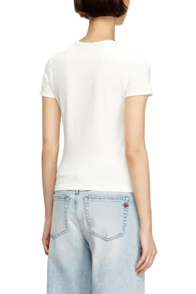 Tričko Diesel T-Uncutieslong-Od Tank Top Off White