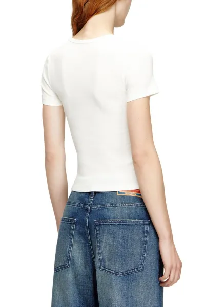 Tričko Diesel T-Ele-Long-Od Tank Top Off White