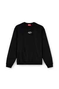 Mikina Diesel S-Norm-Iod Sweat-Shirt Caviar