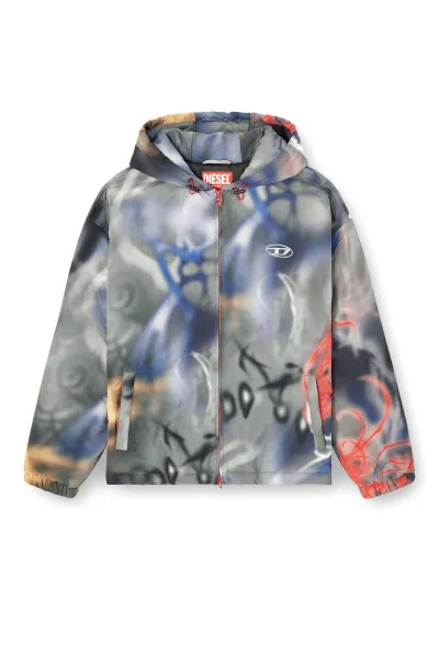 Bunda Diesel J-Mirr Jacket Grey/Purple