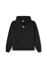 Mikina Diesel S-Norm-Hood-Iod Sweat-Shirt Caviar