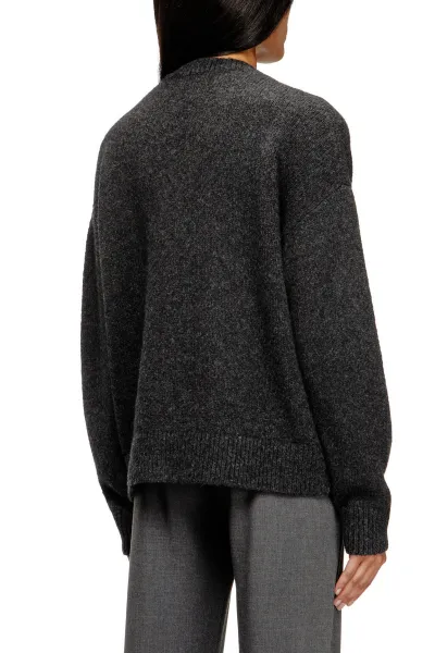 Sveter Diesel M-Areeta Knitwear Dark Grey Melange