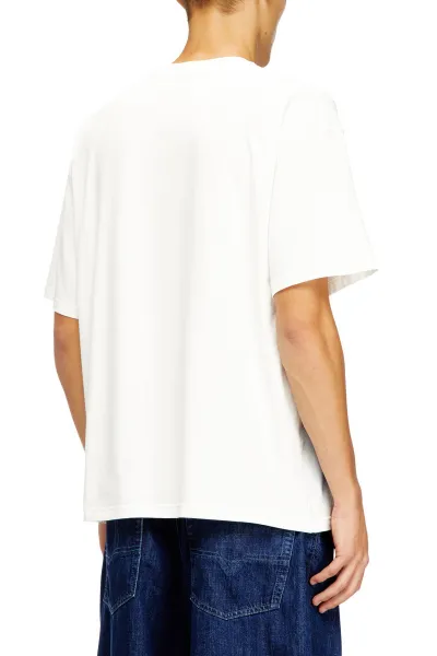 Tričko Diesel T-Boxt-V13 T-Shirt Off White