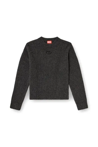 Sveter Diesel M-Areeta Knitwear Dark Grey Melange