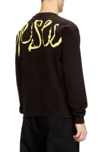 Mikina Diesel S-Norm-V1 Sweat-Shirt Black