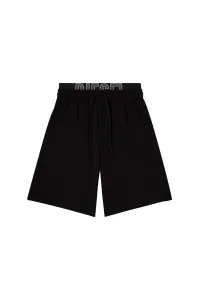 Teplákové Šortky Diesel Devin-D-Pop Black