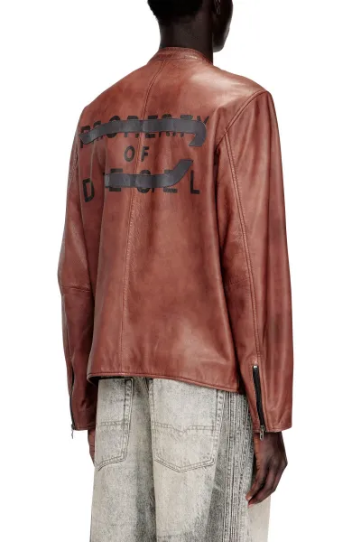 Bunda Diesel L-Tad-Bkbx Jacket Chicory Coffee