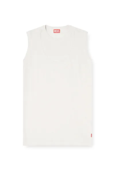 Šaty Diesel D-Emb Dress Off White