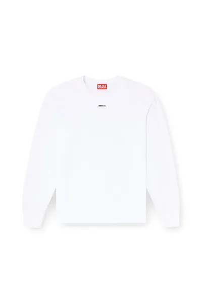 Tričko Diesel T-Adjust-Ls-V1 T-Shirt Bright White