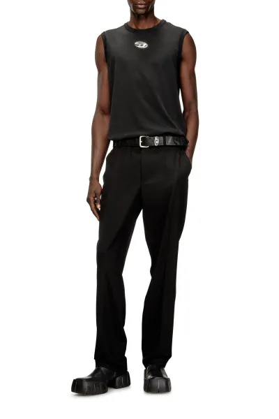 Tričko Diesel T-Bisco-Iod Tank Top Caviar