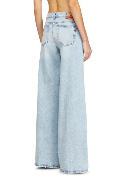 Džínsy Diesel 1978 D-Akemi Trousers Denim