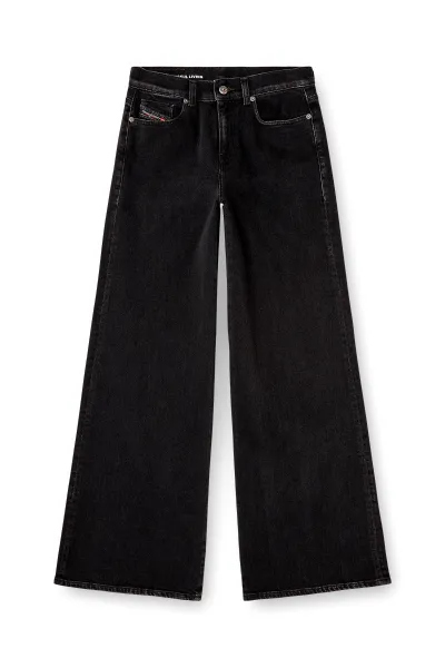 Džínsy Diesel 1978 D-Akemi Trousers Black/Denim