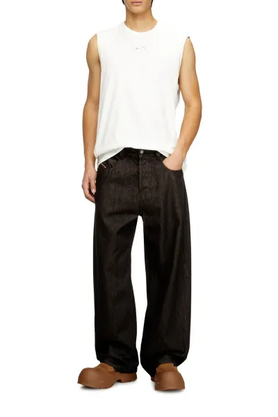 Džínsy Diesel 1997 D-Enim-M Trousers Black/Denim