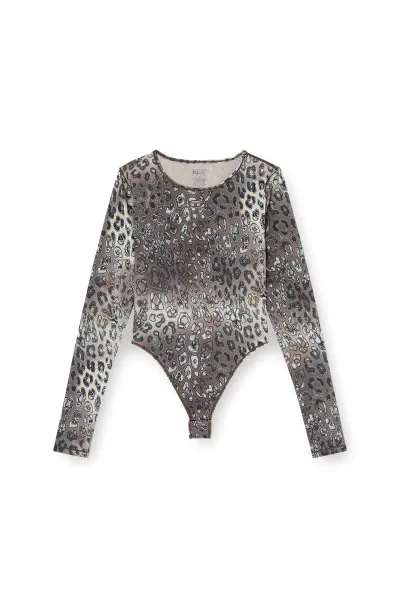Body Diesel Angelica-Utlt Uw Body Leopard Brown