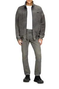 Džínsy Diesel 2032 D-Krooley-B Jogg Sweat Jeans Steeple Gray