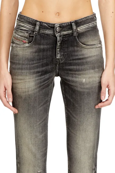 Džínsy Diesel 1969 D-Ebbey Trousers Black/Denim