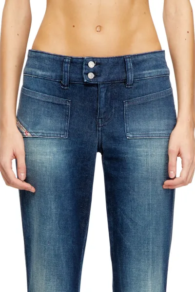 Džínsy Diesel D-Hush Trousers Denim