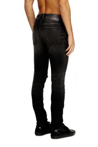 Džínsy Diesel 1979 Sleenker Trousers Black/Denim