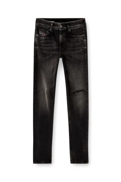 Džínsy Diesel 1979 Sleenker Trousers Black/Denim