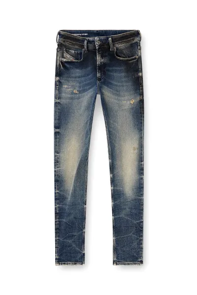 Džínsy Diesel 1979 Sleenker Trousers Denim