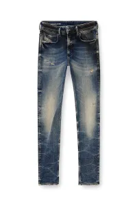 Džínsy Diesel 1979 Sleenker Trousers Denim