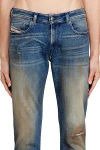 Džínsy Diesel 1979 Sleenker Trousers Denim