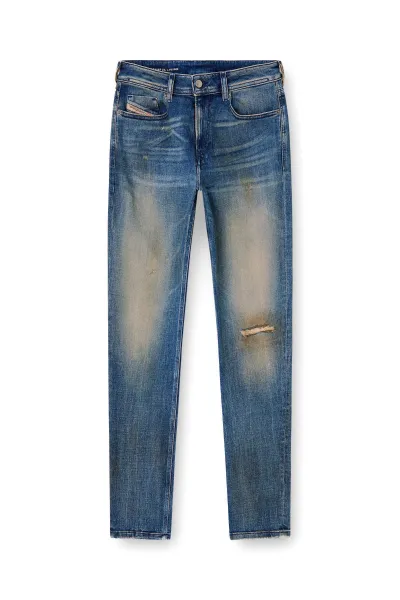 Džínsy Diesel 1979 Sleenker Trousers Denim