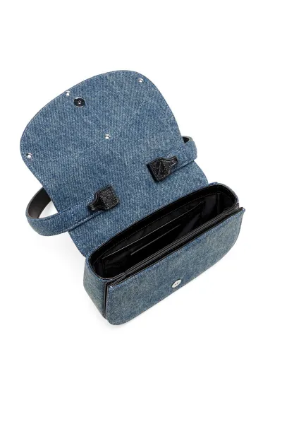 Kabelka Diesel 1Dr Shoulder Bag Medium Blue Denim