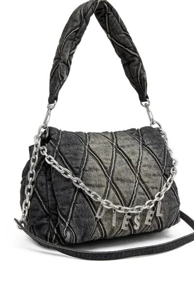 Kabelka Diesel Charm-D Shoulder M Bag Black