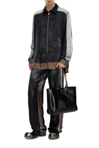 Taška Diesel Holi-D Shopper Ew Shopping Bag Black