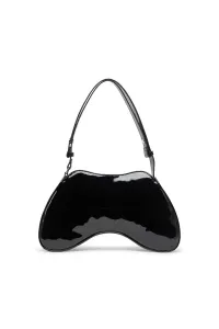Kabelka Diesel Play Shoulder Cross Bodybag Black/Chromed