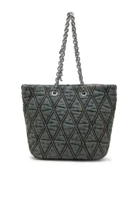 Kabelka Diesel Charm-D Shopper M Shopping Bag Blue Dirty Wash