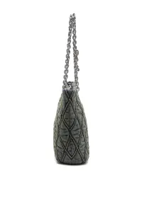 Kabelka Diesel Charm-D Shopper M Shopping Bag Blue Dirty Wash