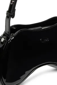 Kabelka Diesel Play Shoulder Cross Bodybag Black/Chromed