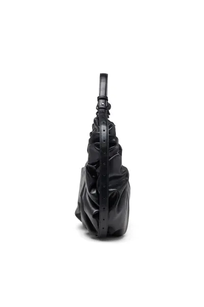 Kabelka Diesel Grab-D 2.0 Hobo L Shoulder Bag Black