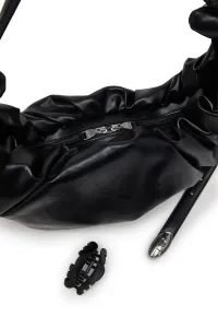 Kabelka Diesel Grab-D 2.0 Hobo L Shoulder Bag Black