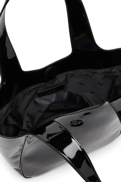 Kabelka Diesel Play Shopper Ew Shopping Bag Black/Chromed