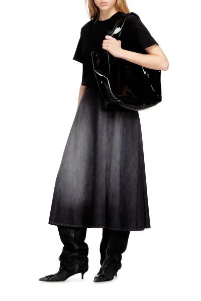 Kabelka Diesel Play Shopper Ew Shopping Bag Black/Chromed