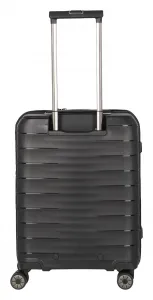 Sada cestovných kufrov Travelite Mooby S,M,L Front pocket Black