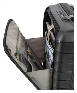 Sada cestovných kufrov Travelite Mooby S,M,L Front pocket Black
