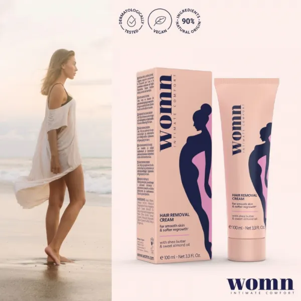 WOMN Intimate depilačný krém pre ženy