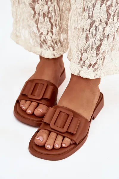 Dámske šľapky s prackou Camel Melivra
