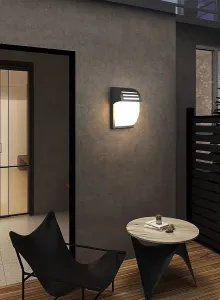TooLight Venkovní nástěnné svítidlo RSL013-1W černé