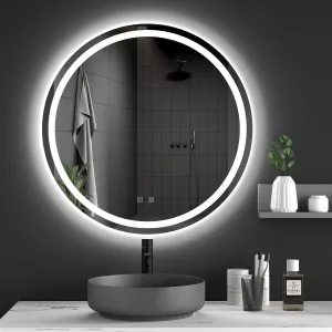 REA Dotykové nástěnné zrcadlo s LED osvětlením Bas 68,5 cm
