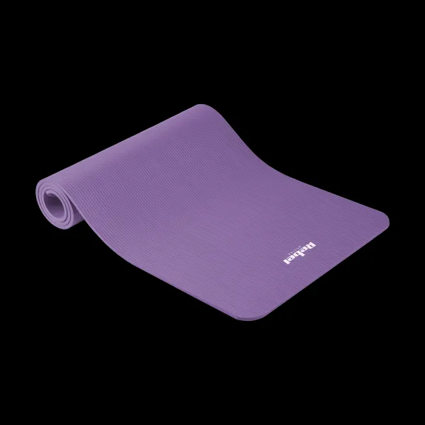 Profitent Gymnastická podložka na jogu, pilates, fitness, 183x61cm, hrúbka 1cm, materiál NBR, fialová