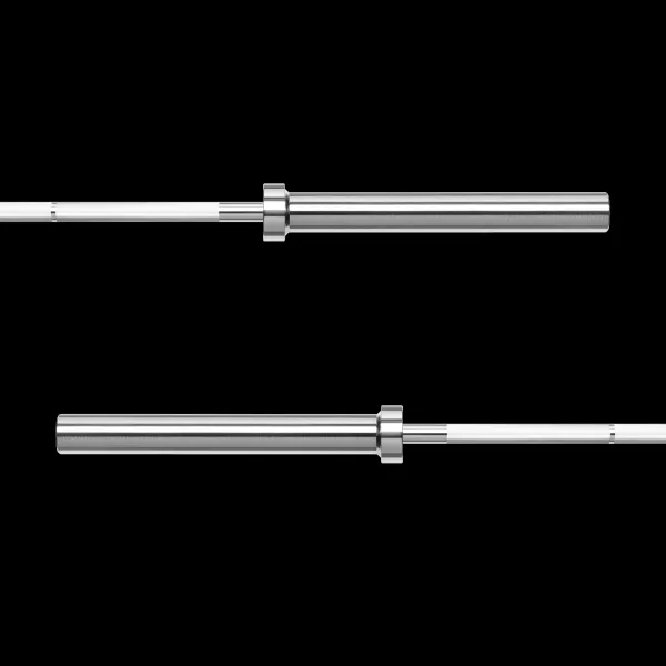 Profitent Olympijská rovná tyč 50 mm s ložiskami, 220 cm 20 kg