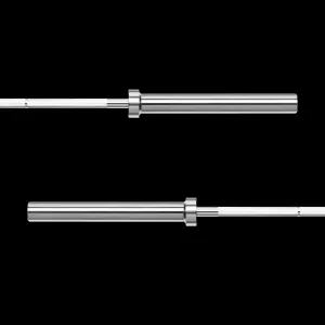 Profitent Olympijská rovná tyč 50 mm s ložiskami, 220 cm 20 kg